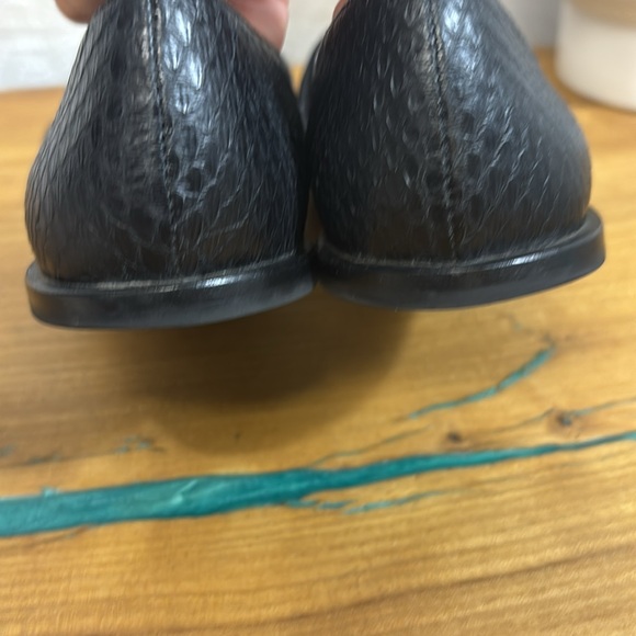 Vince Mason Black Leather Flats 6.5 - Picture 8 of 10